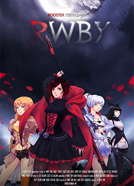 Красный белый чёрный жёлтый / RWBY 2