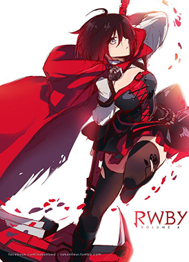 Красный белый чёрный жёлтый / RWBY 4